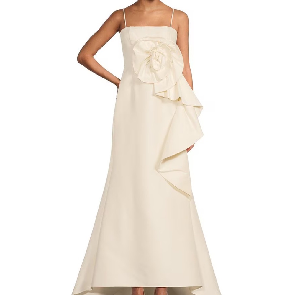 Marchesa Cream Evening Gown